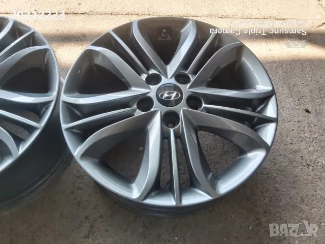 4 броя алуминиеви джанти за Hyundai IX35,Hyundai I30 17, снимка 9 - Гуми и джанти - 50045381