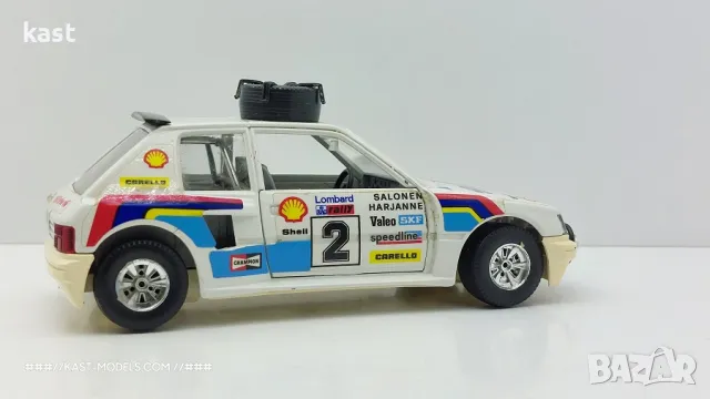 Peugeot 205  Bburago 1/25, снимка 4 - Колекции - 48930200