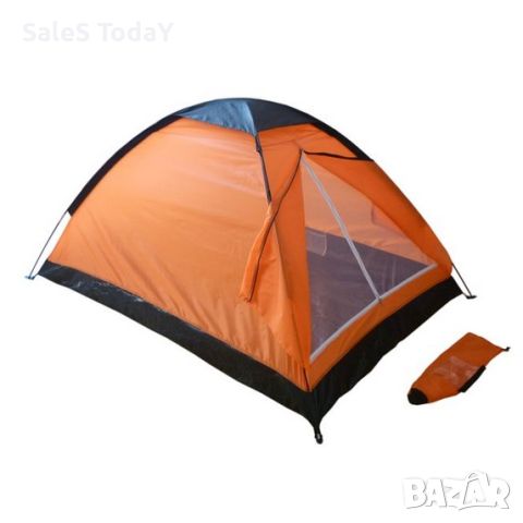 Палатка, 2- местна палатка за къмпинг 200x140x100 cm