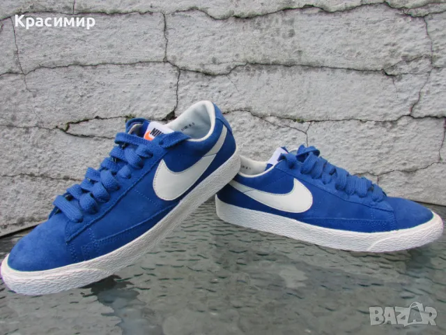 Кецове Nike Blazer Low Retro, снимка 6 - Кецове - 49455695