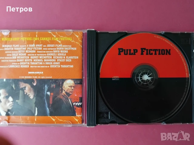 Pulp Fiction Soundtrack , снимка 2 - CD дискове - 51175734