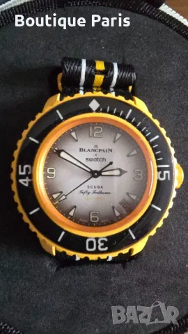 Blancpain x Swatch оригинален часовник, снимка 2 - Мъжки - 50085238