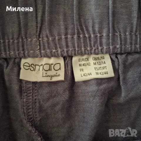 Дамски къси панталонки, пижама Esmara - 40 , снимка 3 - Къси панталони и бермуди - 50184514