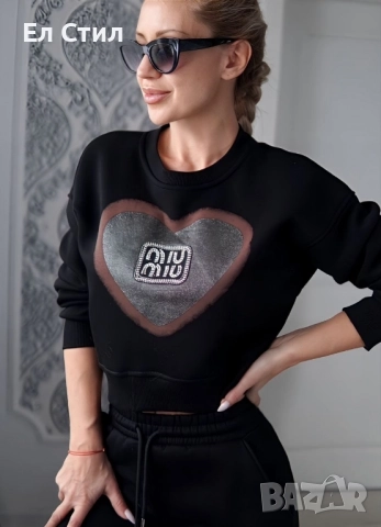 📌#Дамски #комплект MiuMiu Материя памук Лека вата Размер С М Л Цена 94лв/48.06€ Еконт