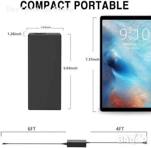 Нов адаптер 90W зарядно 19.5V 4.62A 4.5x3.0mm за Dell OptiPlex Micro, снимка 4 - Друга електроника - 53534270