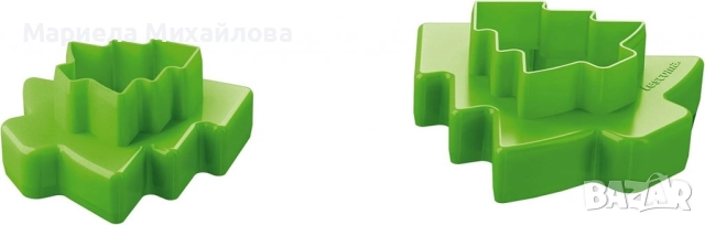 Комплект форми за сладки, коледна елха, 4 размера., снимка 3 - Форми - 52834302