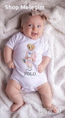 Polo bear by Ralph Lauren боди, снимка 1 - Бодита за бебе - 45957729