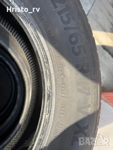 Комплект летни гуми за джип 215/65/17 Континентал, снимка 6 - Гуми и джанти - 53877209