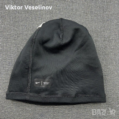 Nike Performance Шапка One Size Сива Swoosh Beanie, снимка 4 - Шапки - 53891179