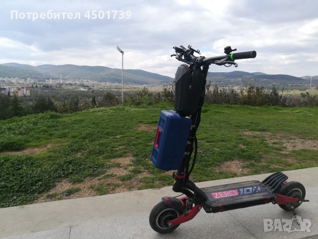 Мощна електрическа тротинетка ZERO 10X, снимка 5 - Друга електроника - 51773179