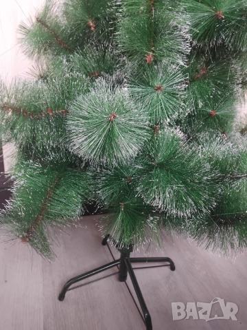Голяма Гъста Коледна Елха със стабилна метална стойка