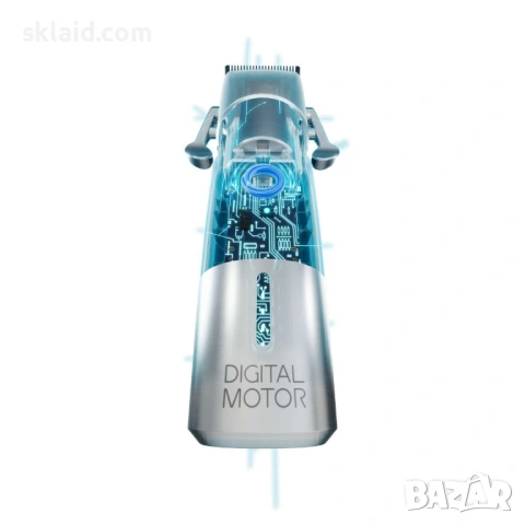 Машинка Gamma+ Cyborg, снимка 3 - Машинки за подстригване - 53795989