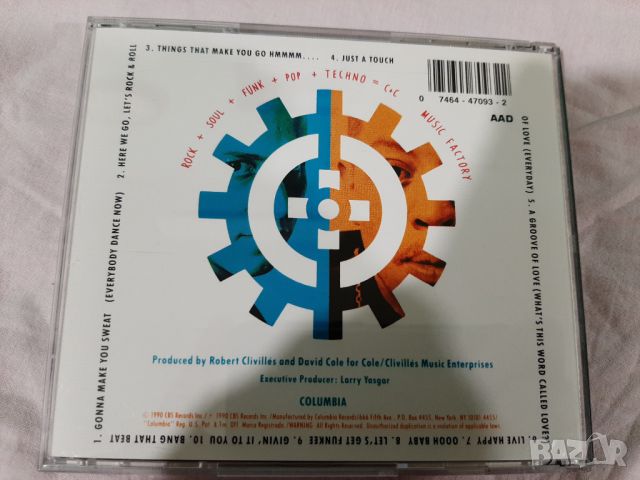 C+C Music Factory , снимка 2 - CD дискове - 46450476