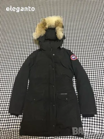 Оригинална Canada Goose Black Trillium Down Parka размер S, снимка 2 - Якета - 48493865