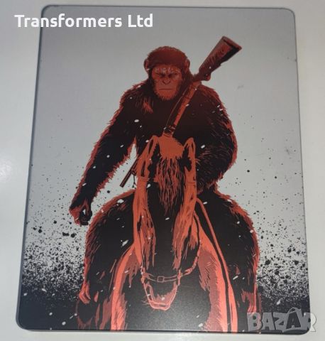Blu-ray-Steelbook-War Of The Planet Of Apes, снимка 1 - Blu-Ray филми - 45592687