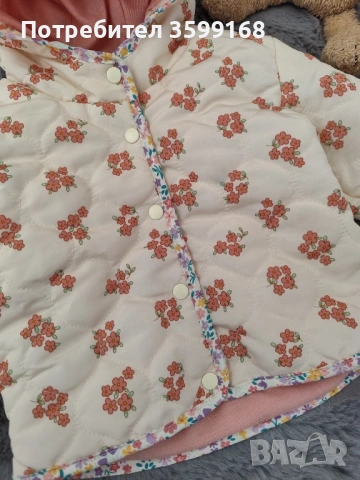 Детско яке Matalan 6-9м, снимка 5 - Бебешки якета и елеци - 53220583