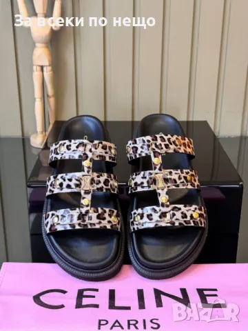 Celine Дамски Чехли Селин - 3 Налични Цвята Код E283, снимка 11 - Чехли - 50415594