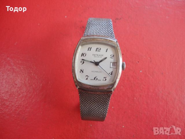 Сребърен швейцарски часовник Cenve, снимка 12 - Мъжки - 45338498