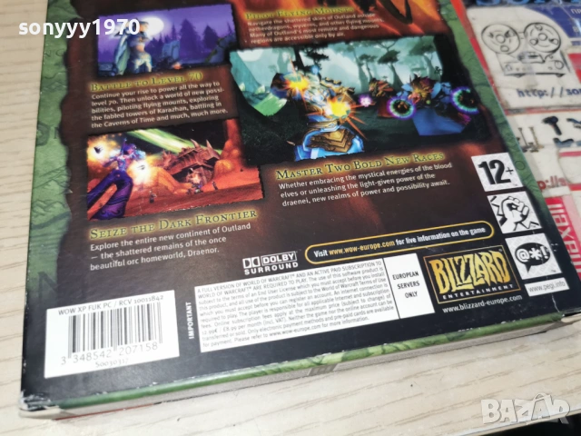 WORLD OF WARCRAFT-4 ДИСКА В ЛУКСОЗНА КУТИЯ 1604260744H1E3RR, снимка 12 - Игри за PC - 54210980