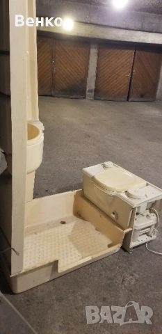 Продавам комплект кемперска баня с касетъчна тоалетна, снимка 3 - Къмпинг мебели - 53530173