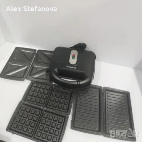 Грил - тостер, LEXICAL, 3В1, снимка 1