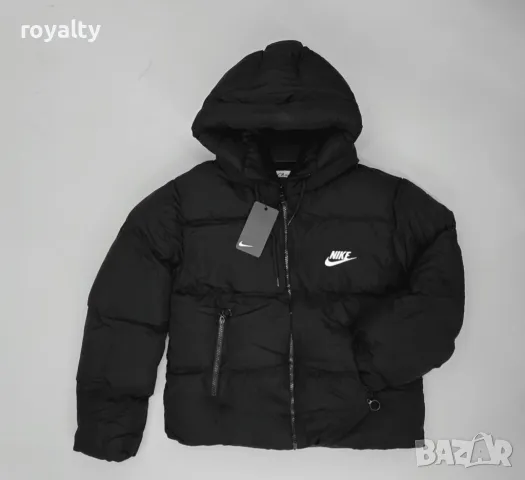 Nike късо черно дамско яке 
