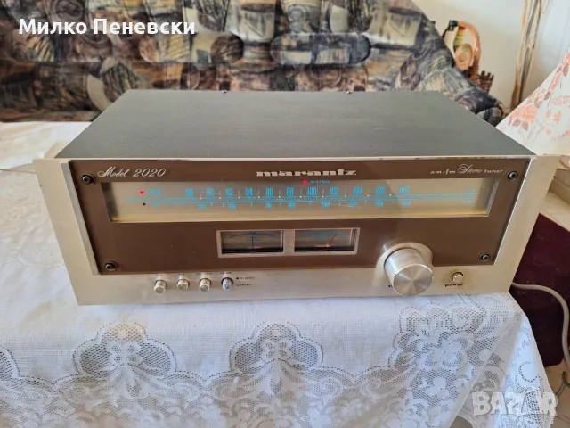 MARANTZ MODEL 2020 HIFI VINTAGE STEREO TUNER  MADE IN CALIFORNIA USA, снимка 1 - Ресийвъри, усилватели, смесителни пултове - 48748079