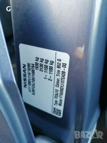 Заден Капак Nissan Qashqai , снимка 5 - Части - 52512611