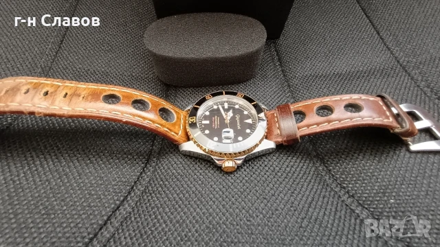 Лот#2 броя, Gigandet (автоматик Seiko NH53) 300м PRO Diving и ELGIN Gold 10K., снимка 5 - Мъжки - 51325608