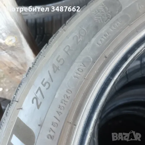 275 45 20 Michelin alpin 5 zp 4броя зимни дот 2020г RUN FLAT , снимка 6 - Гуми и джанти - 47507923