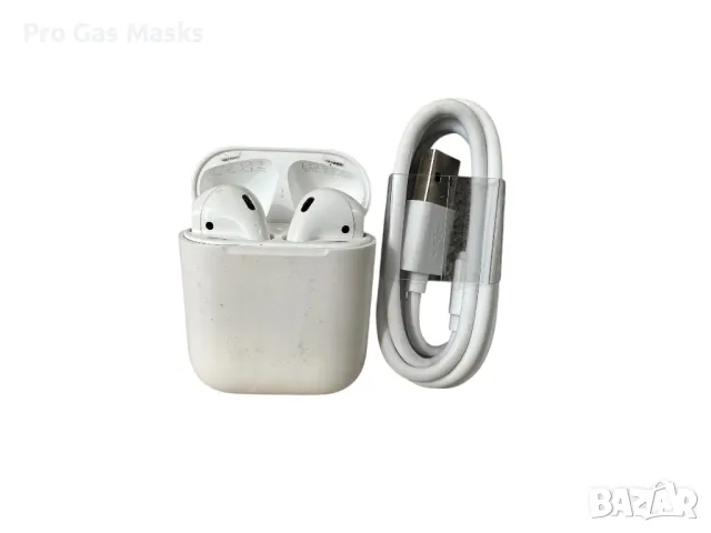 Apple Airpods 2th Generation Безжични Оригинални Слушалки iPhone и кабел само за 70 лв, снимка 1 - Слушалки и портативни колонки - 48331269