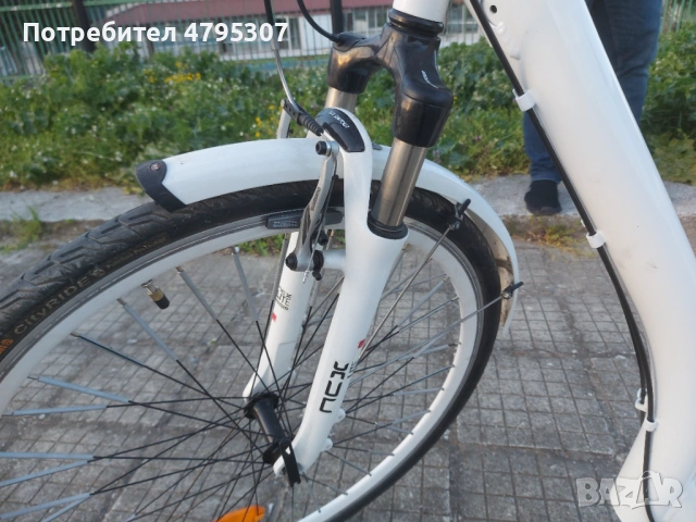 🚲 Градски велосипед City Bike Shimano / Continental CityRide / Отлично състояние – Ямбол  Продавам , снимка 5 - Велосипеди - 54177116