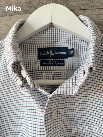 Мъжка риза Ralph Lauren M-L размер, снимка 2 - Ризи - 53787340