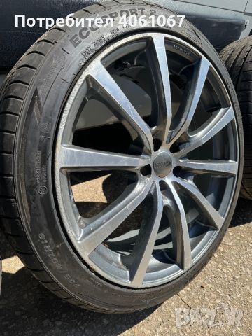 Джанти Brock B32 5x100, 8.5J, 19”, ET40, NB64.2 с перфектни гуми, снимка 3 - Гуми и джанти - 45211424