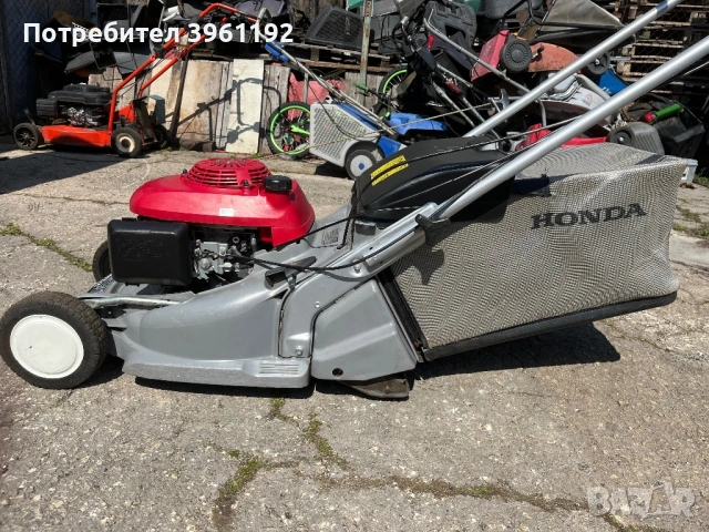 21: Самоходна моторна косачка НОND 5.5 hp профисионална , снимка 3 - Градинска техника - 54188394