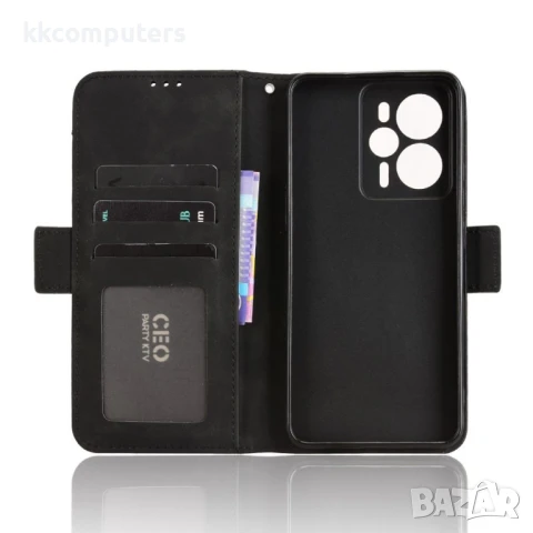 Realme 14 5G / 14T 5G Magnetic Wallet Кожен Калъф и Протектор, снимка 7 - Калъфи, кейсове - 50652790