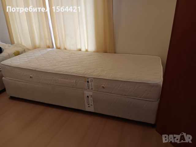 Тапицирани легла, легло с двулицев матрак  82/190. , снимка 1 - Спални и легла - 45249383
