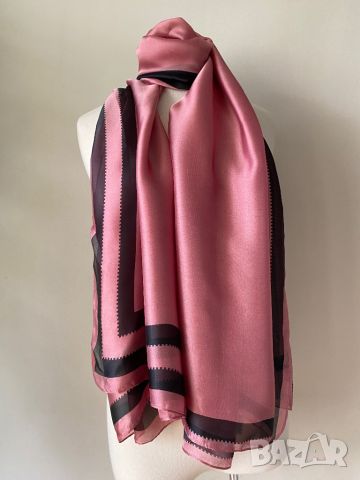 Розов шал, голям размер