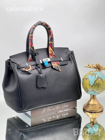 Черна чанта Hermes/SG132b