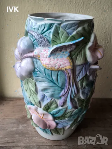 Ваза Кашпа Италия , снимка 4 - Антикварни и старинни предмети - 49967357