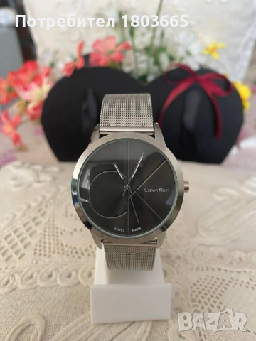 Мъжки/дамски часовник Calvin Klein, снимка 4 - Дамски - 53770834