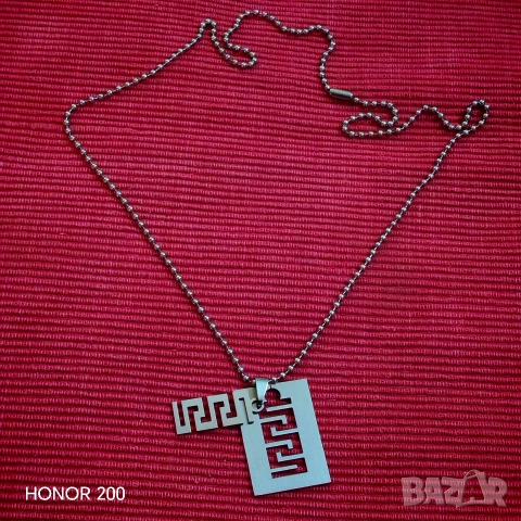 Ланец, синджир с висулка от стомана. , снимка 2 - Колиета, медальони, синджири - 53667891