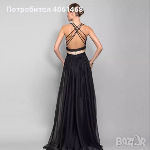 атрактивна дълга рокля, снимка 1 - Рокли - 46392549