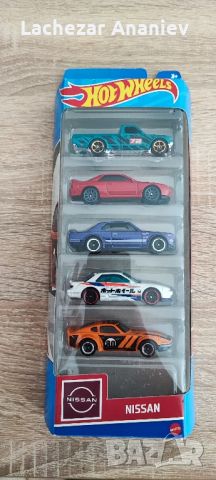 Hot Wheels - Nissan 5 pack, снимка 1 - Колекции - 46678934