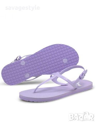 Сандали PUMA Cosy Sandals Lavender, снимка 3 - Сандали - 46589313