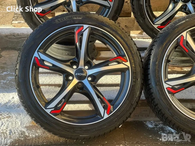 5х100 18 цола Джанти Skoda Kamiq Fabia Rapid VW Golf Seat 5x100 Subaru, снимка 5 - Гуми и джанти - 53045002