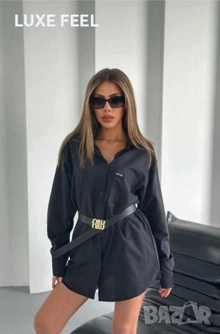 Дамски Ризи с Колан ⚜️MIU MIU , снимка 2 - Ризи - 52950893