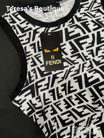 Дамска рокля Fendi , снимка 1 - Рокли - 46231907