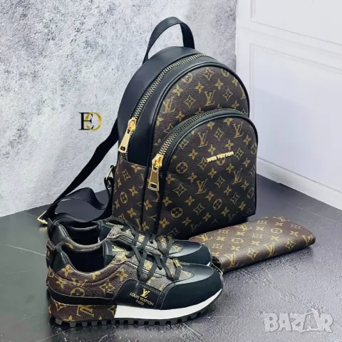 дамски маратонки, чанта и портмоне louis vuitton , снимка 10 - Чанти - 46861144