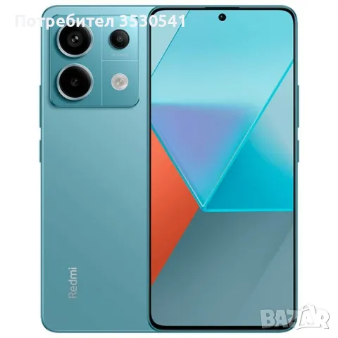 НОВ! -> Xiaomi Redmi Note 13 Pro / 5G / 512 GB / 12GB RAM / Ocean Teal, снимка 2 - Xiaomi - 47536041